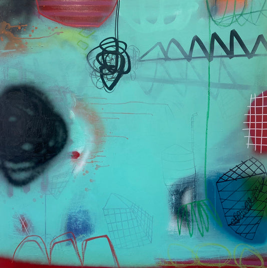 It was her first time trying mint cotton candy, and it was momentous